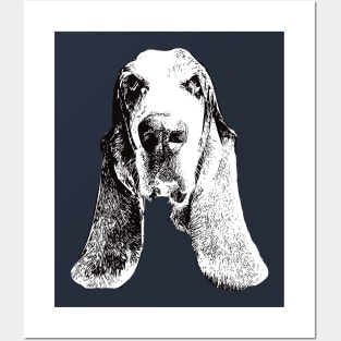 Basset Hound - Basset Christmas Gifts Posters and Art